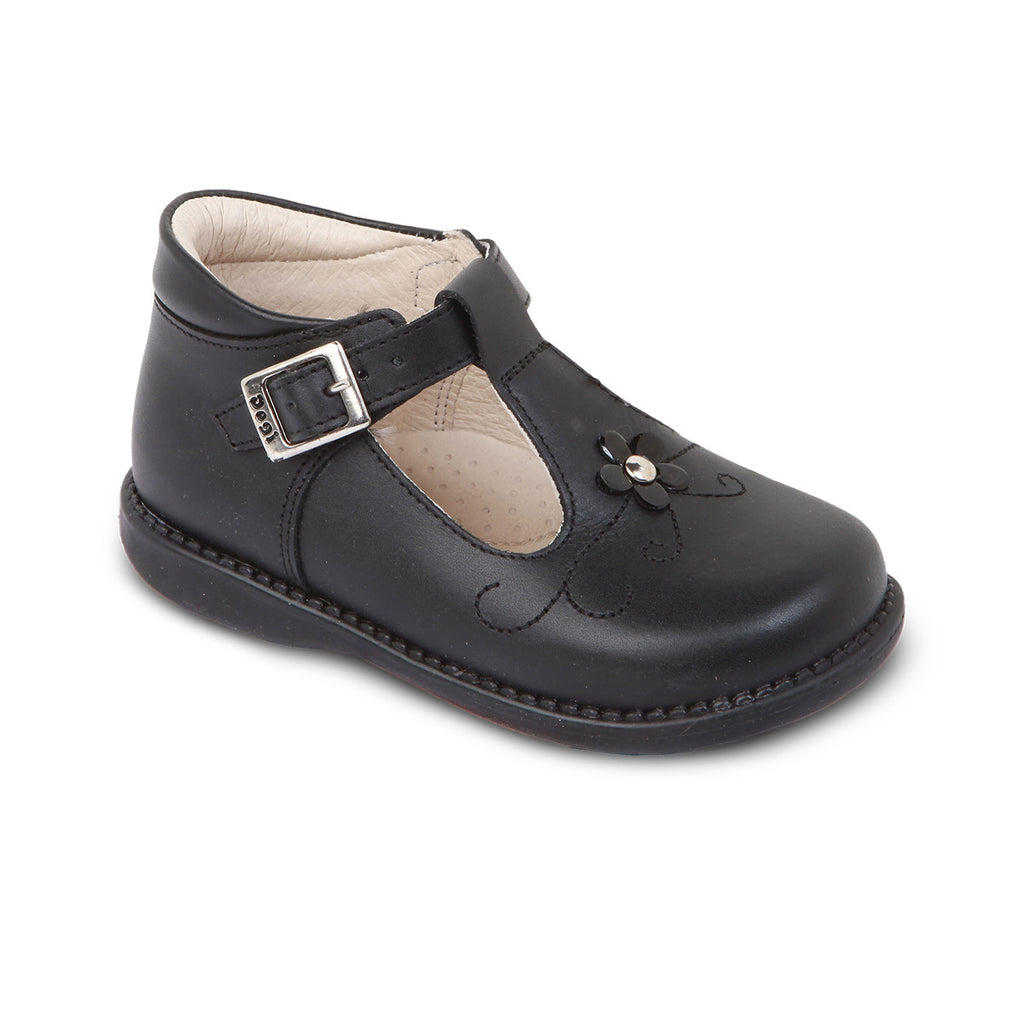 DG-765 - Black Genuine Leather - Dogi® Kids Shoes