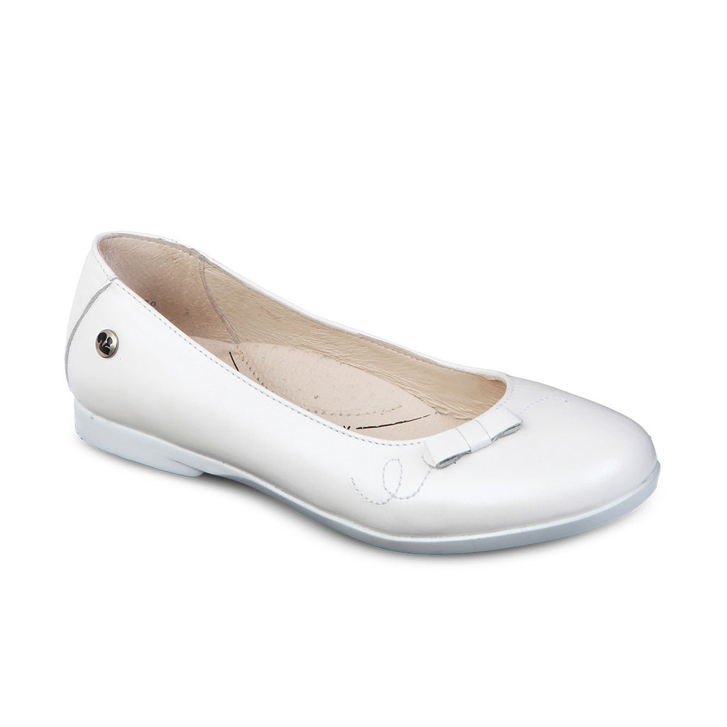 DG-8556 - White Genuine Leather - Dogi Kids Shoes