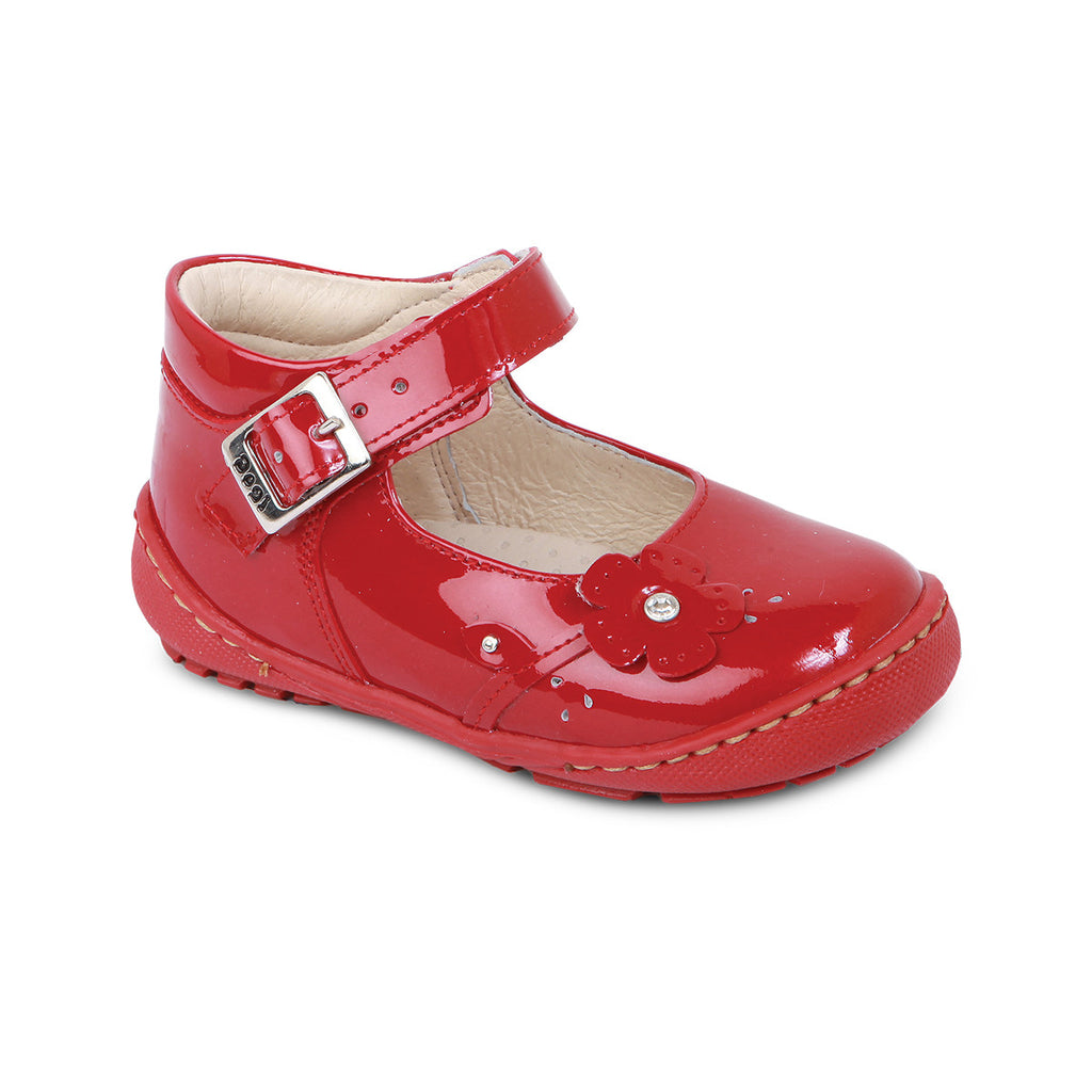 DG-1230 - Ruby Red Patent Leather - Dogi® Kids Shoes