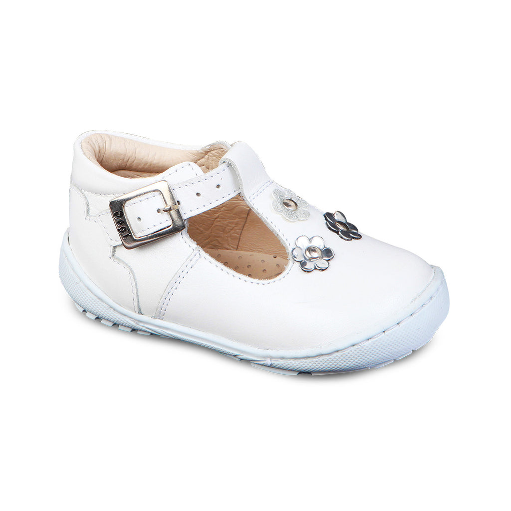 DG-1233 - White Genuine Leather - Dogi® Kids Shoes