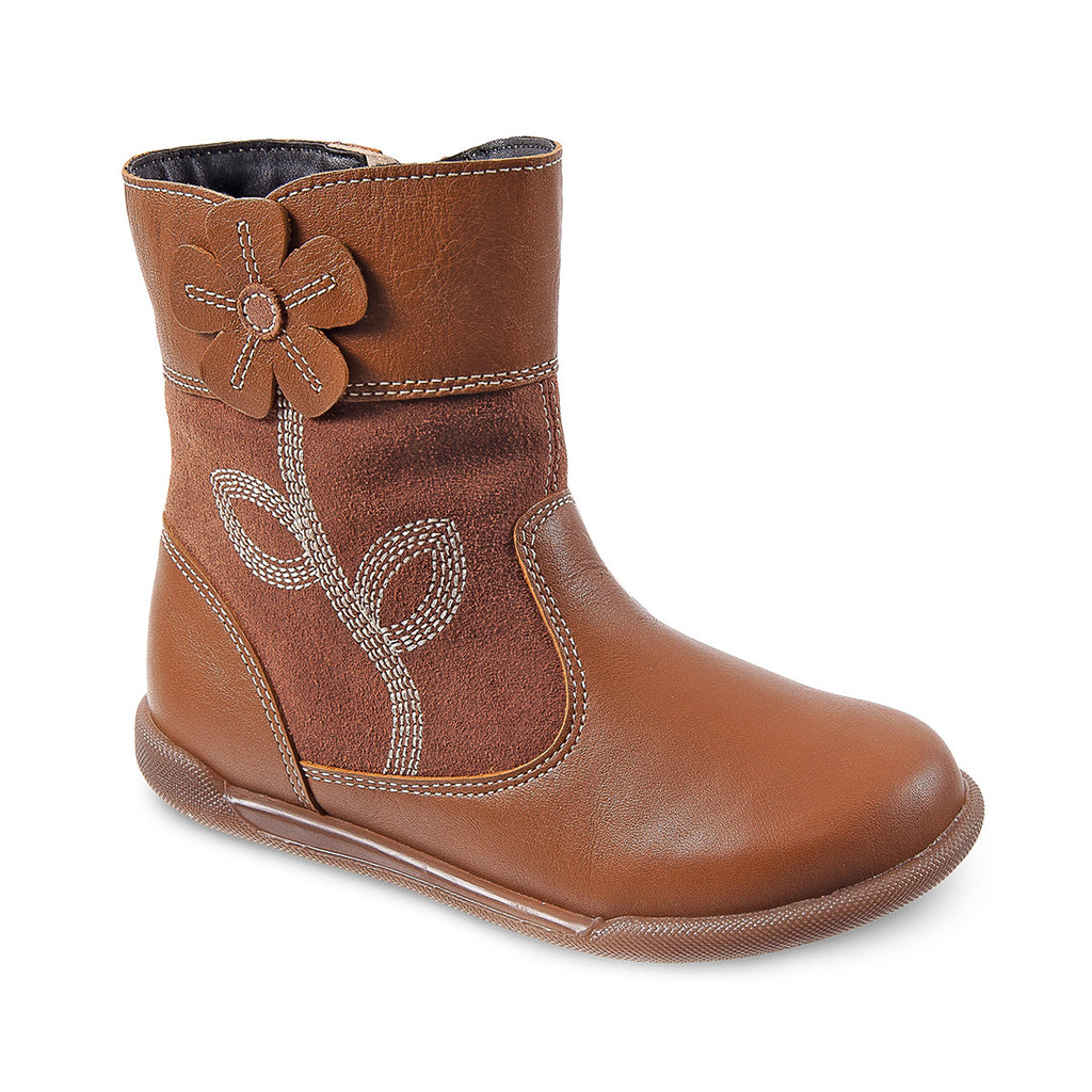 DG-1601 - Camel Leather - Dogi® Kids Winter Boots