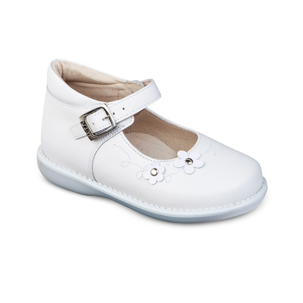 DG-717 - White Genuine Leather - Dogi® Kids Shoes