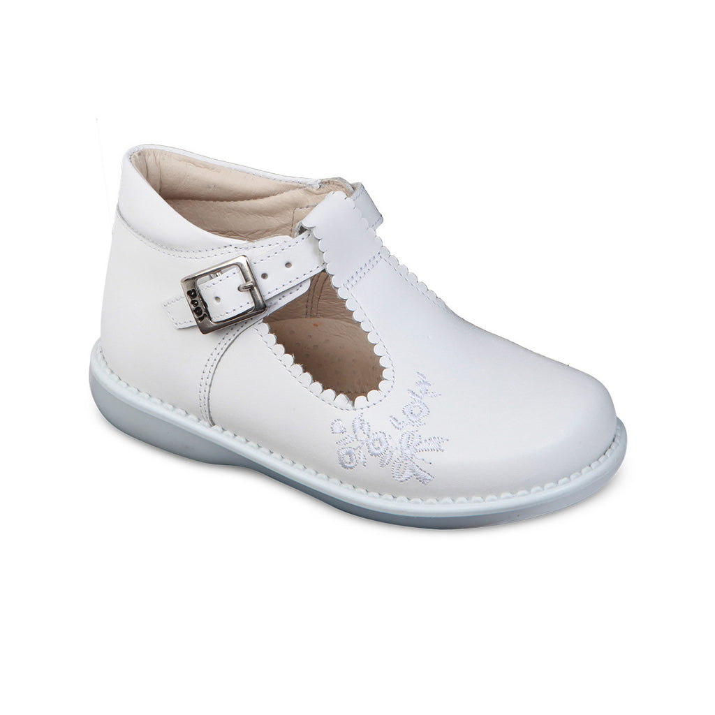 DG-762 - White Genuine Leather - Dogi® Kids Shoes
